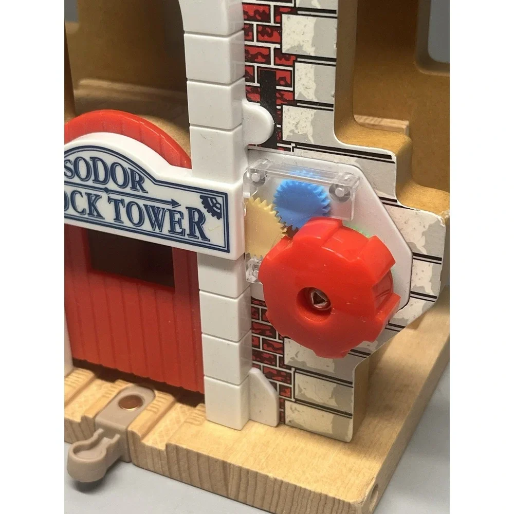 Thomas & Friends Wooden Railway Train Sodor Musical Talking Clock Tower 2009
